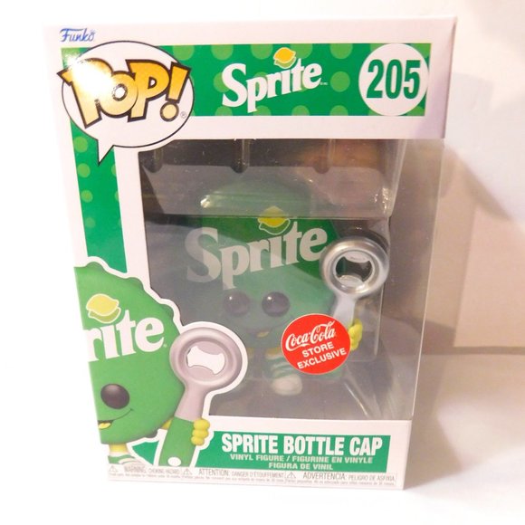 Funko Pop! Ad Icons Sprite Bottle Cap 205 Coca Cola Store Exclusive - Picture 1 of 6